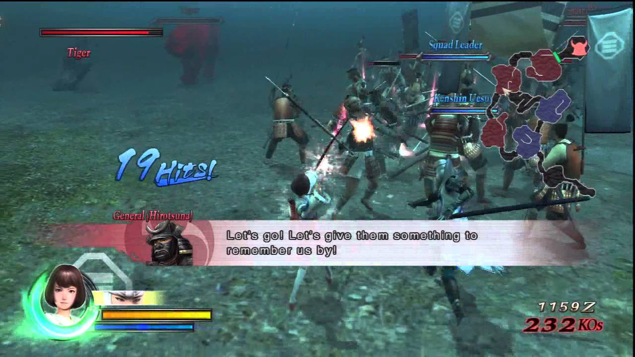 Sengoku Basara: Samurai Heroes: Tsuruhime #1: Battle of Kannagawa