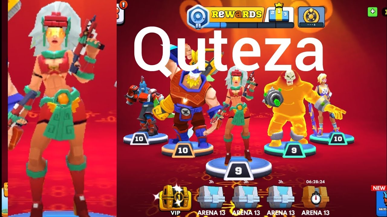 Frag game play with Quteza...