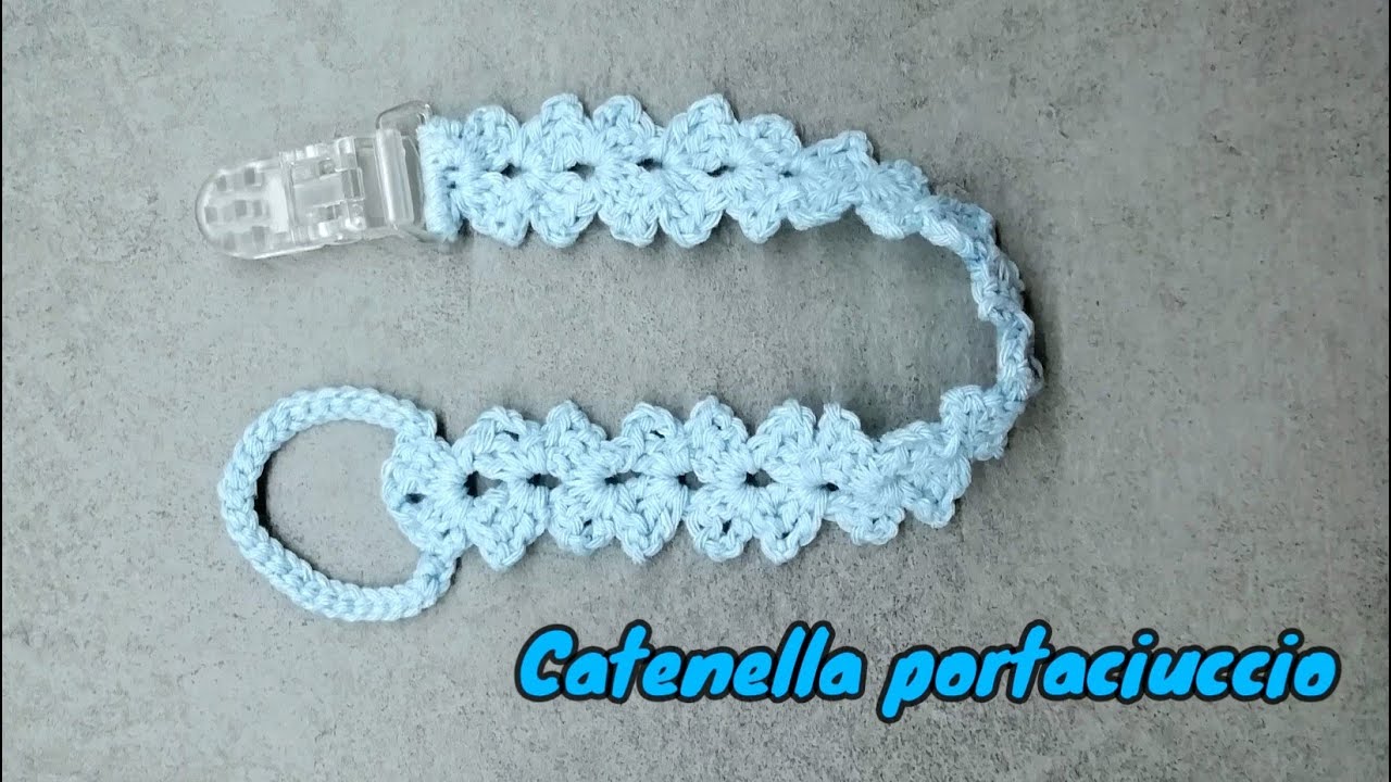 Tutorial portaciuccio all'uncinetto - POPS!