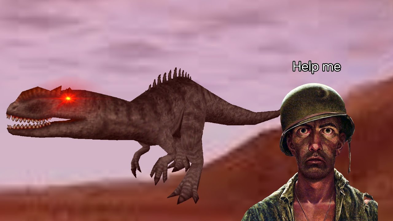 Labrosaurus is scary | carnivores triplex