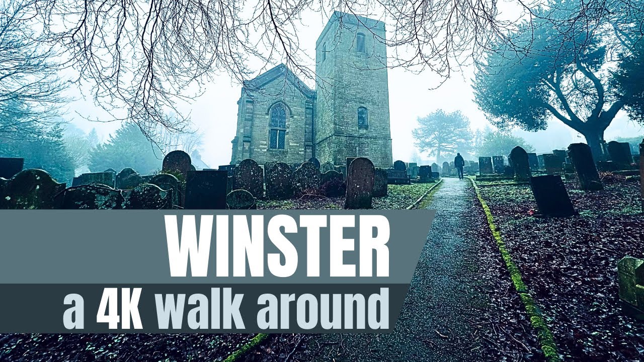 Winster Village Walk | English Countryside | 4K