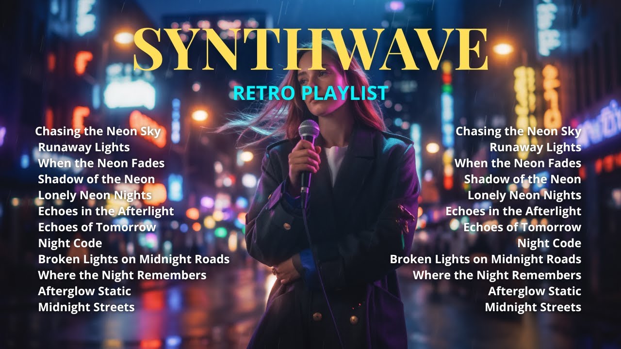 The Midnight Inspired Synthwave 🌌 || Timeless Love & Neon Emotion