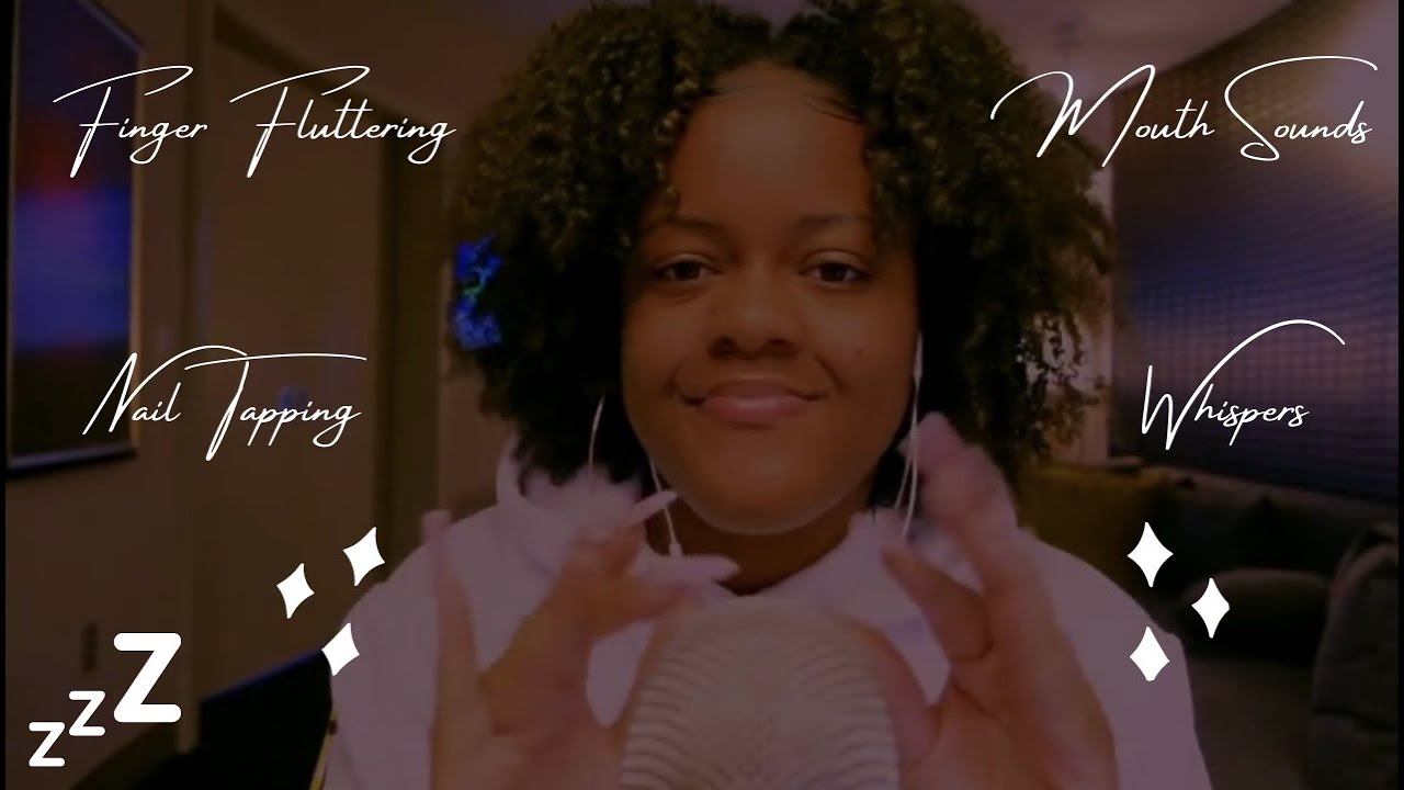 Batala’s ASMR Finger Fluttering Compilation | Mouth Sounds, Whispers, Nail Tapping