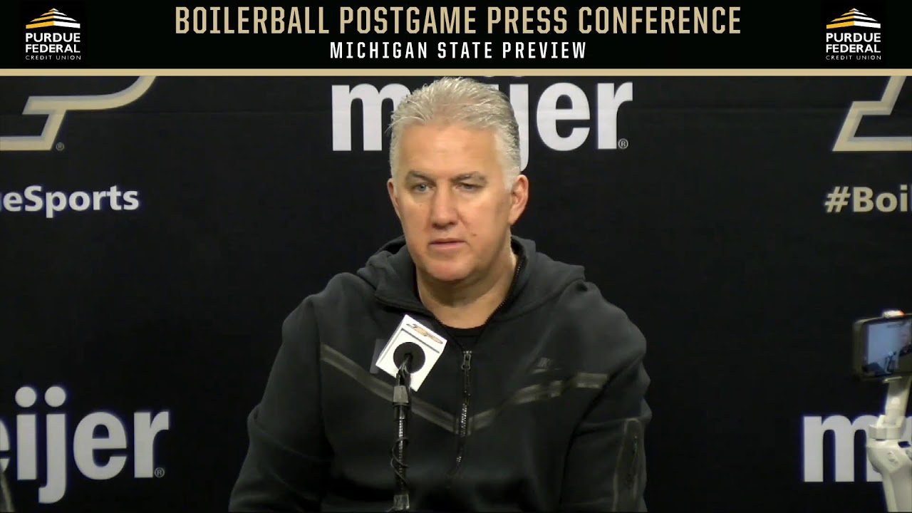 BoilerBall Press Conference | vs. Michigan State