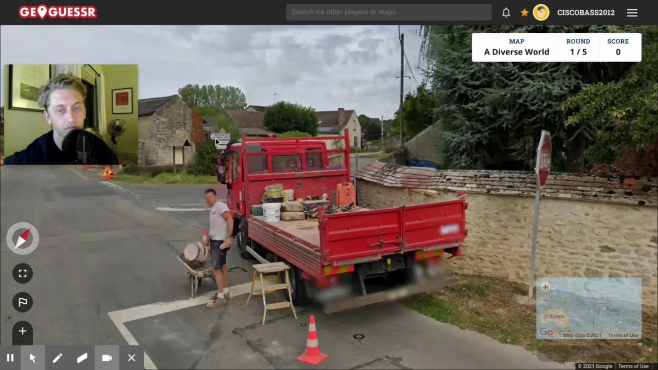 Geoguessr - A Diverse World #1 - Insane Luck in Turkey