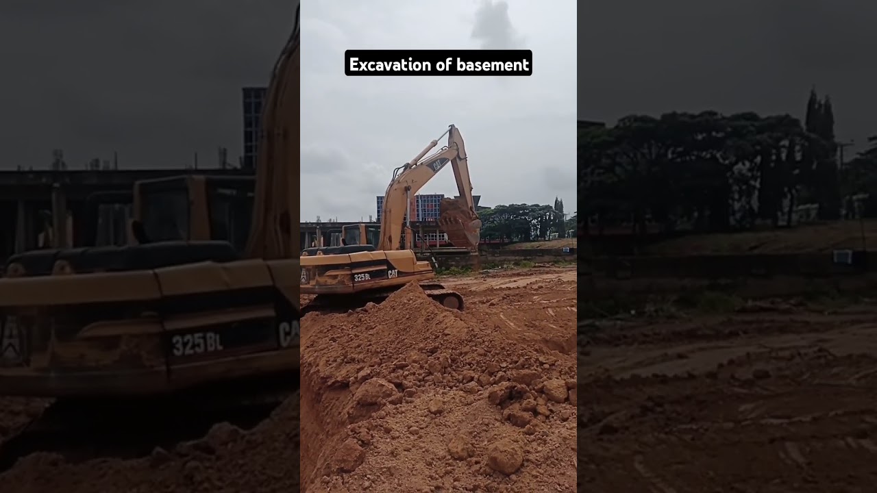 Excavation of basement 