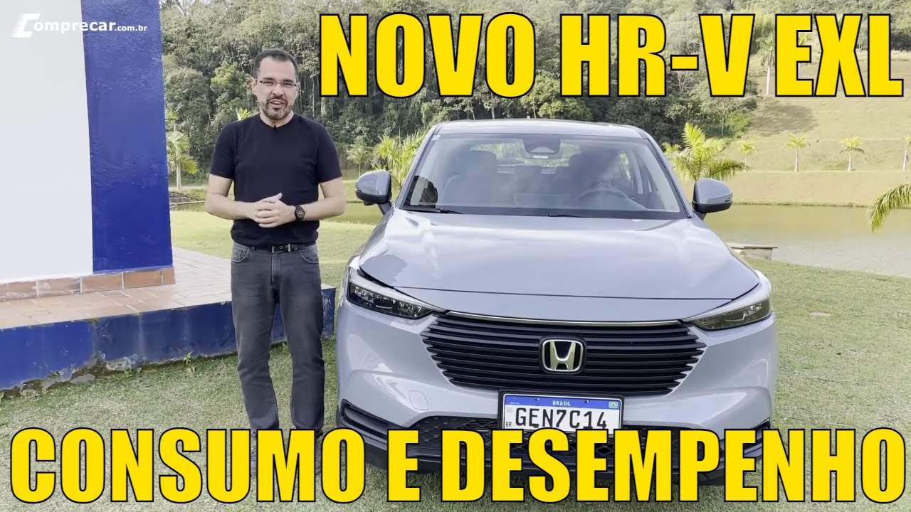 Dirigindo o novo HR-V EXL 1.5 2023? - Veja o consumo e desempenho