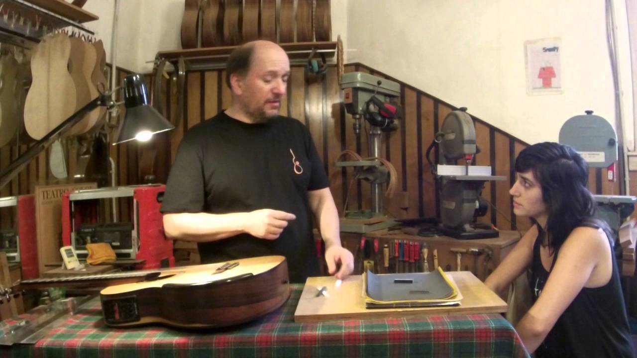 Calibración de una guitarra española