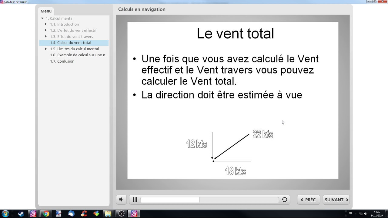 Principe de navigation 02 Les calculs en vol
