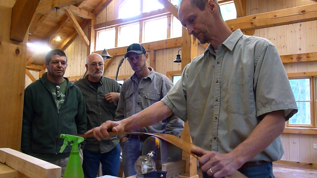 Bending the Sides of a Guitar Demonstration - Martin Macica