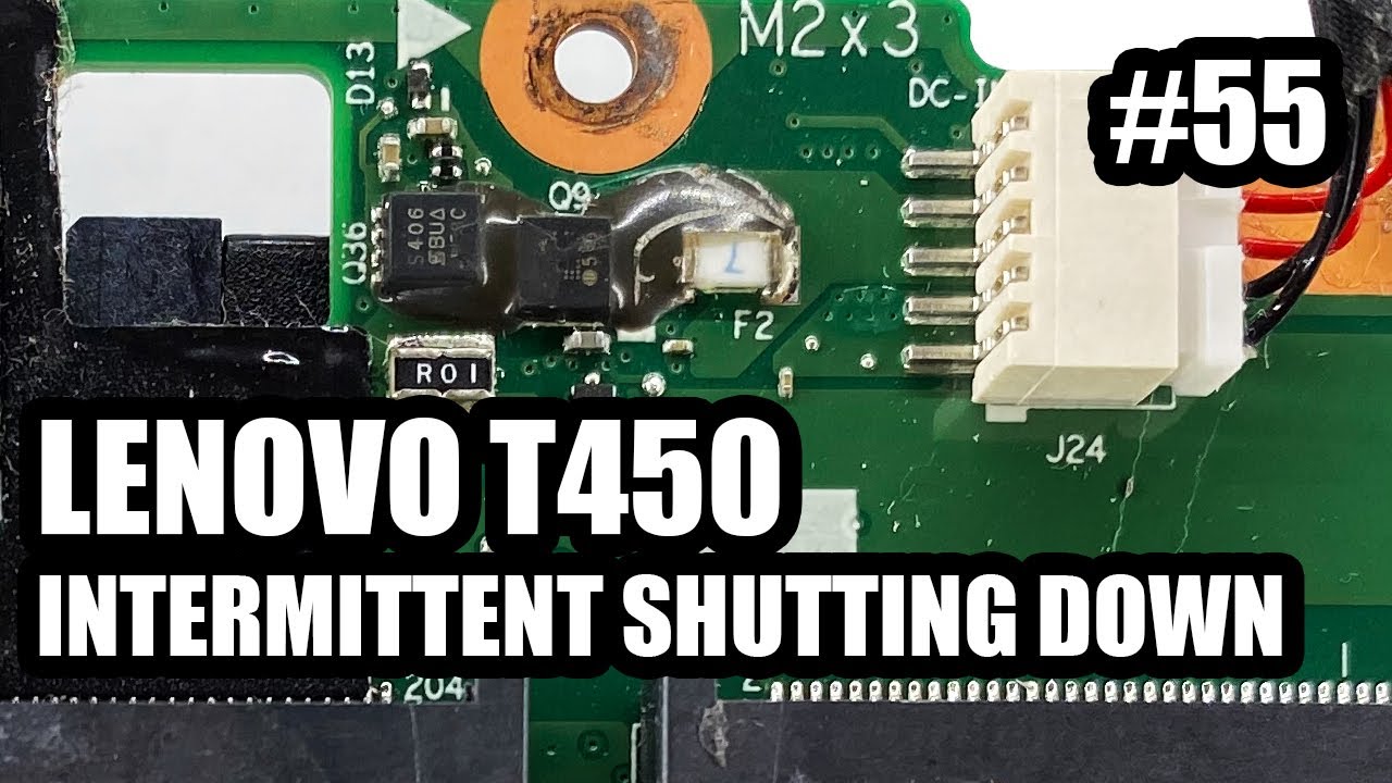 Lenovo T450 - Intermittent shutting down problem
