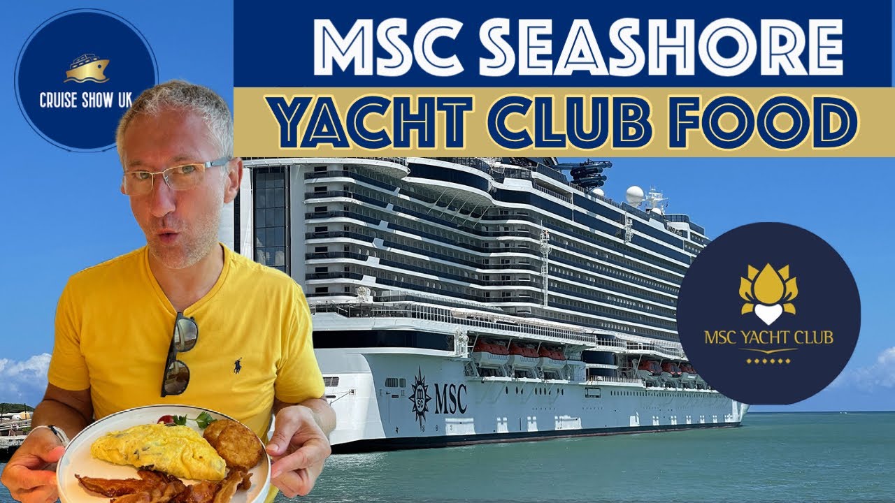 Tasting MSC Seashore's Yacht Club Cuisine!