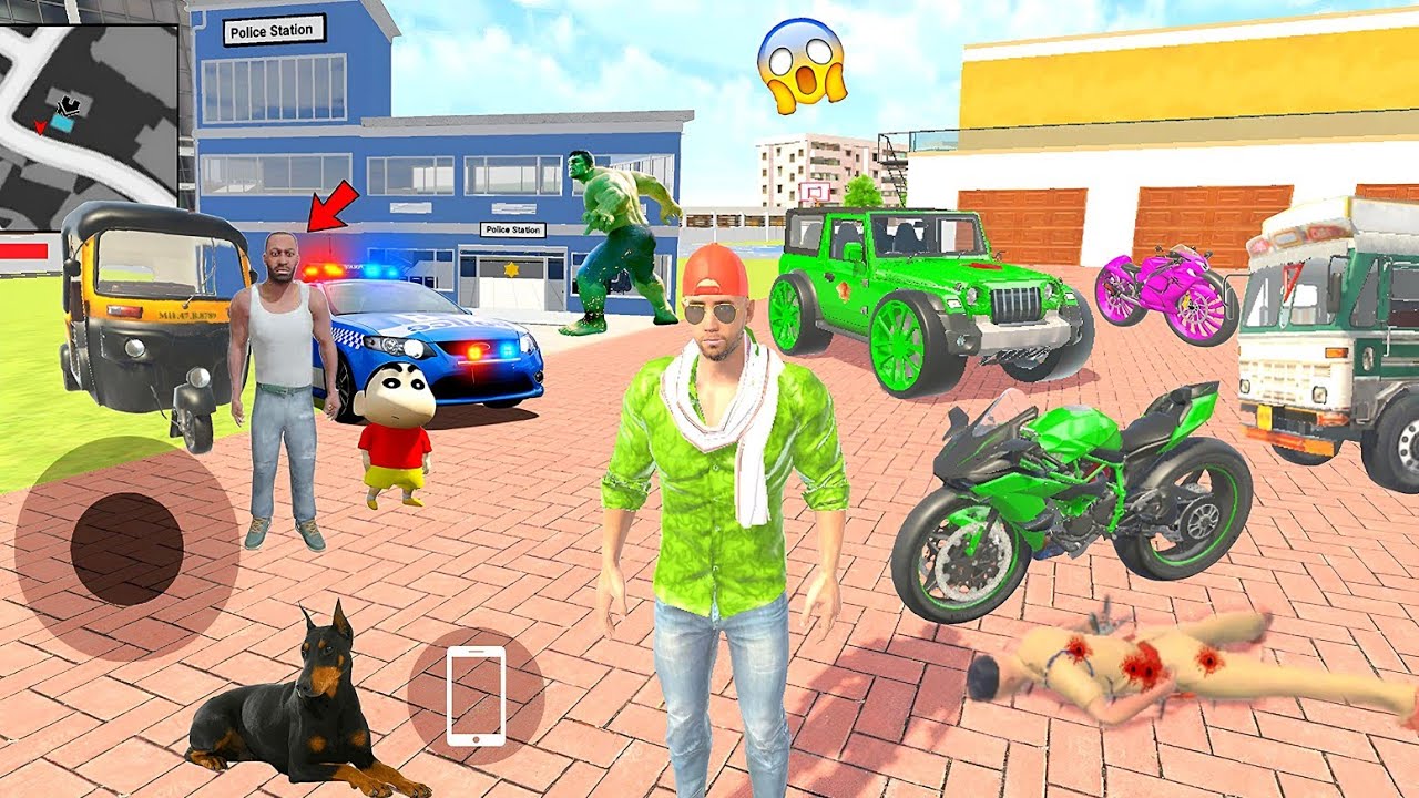 🤩 Indian Bikes Driving 3D Police Station Teleport In Indian Theft Auto simulator 😱🚨 New Update 💥🤩