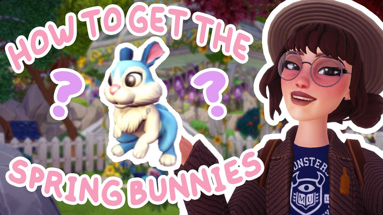 eggstravaganza 🌷 | how to get the spring bunny companions 🐰 | disney dreamlight valley