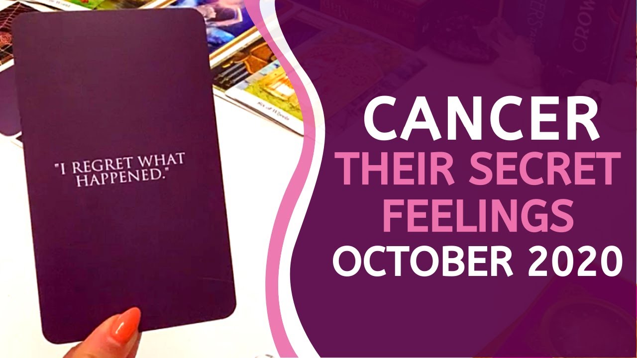 CANCER LOVE ❤️ “I regret what happened.” ~ Their Secret Feelings About You Tarot Reading