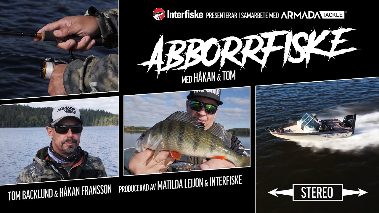 Armada Tackle - Abborrfiske med Håkan och Tom