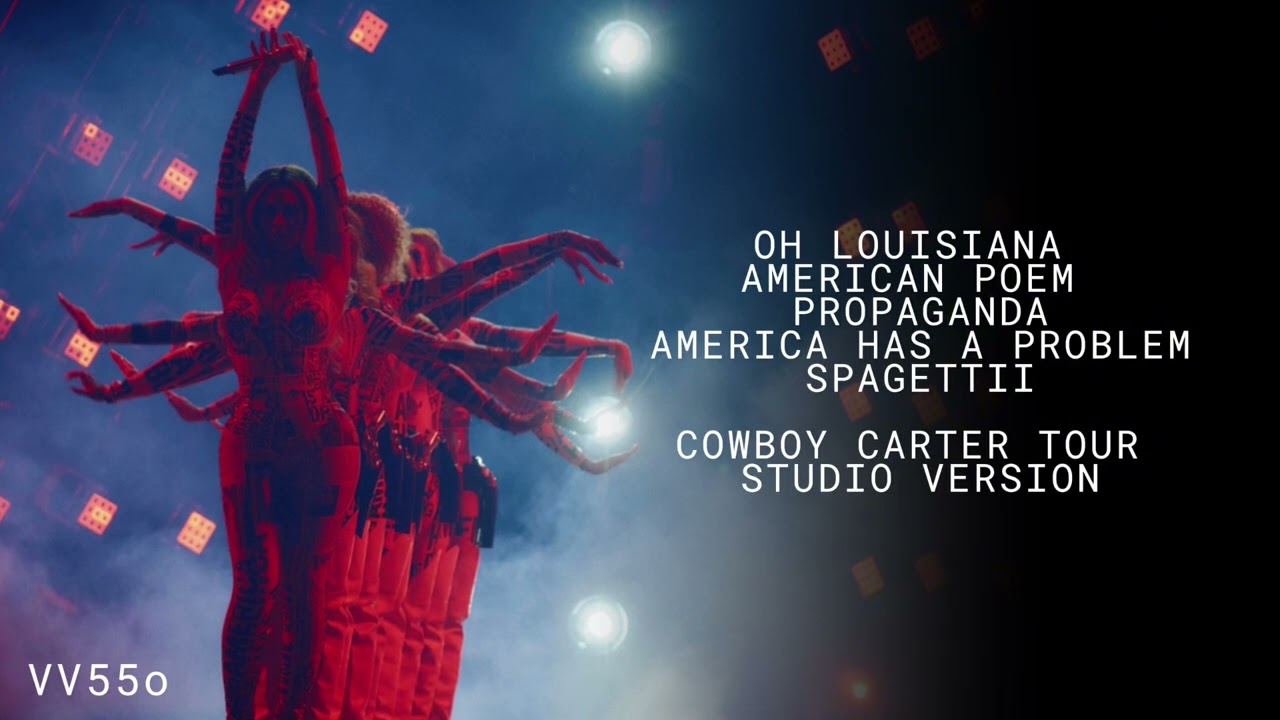 Beyoncé - INTERLUDES / AMERICA HAS A PROBLEM / SPAGETTII (Cowboy Carter Tour Studio Version)