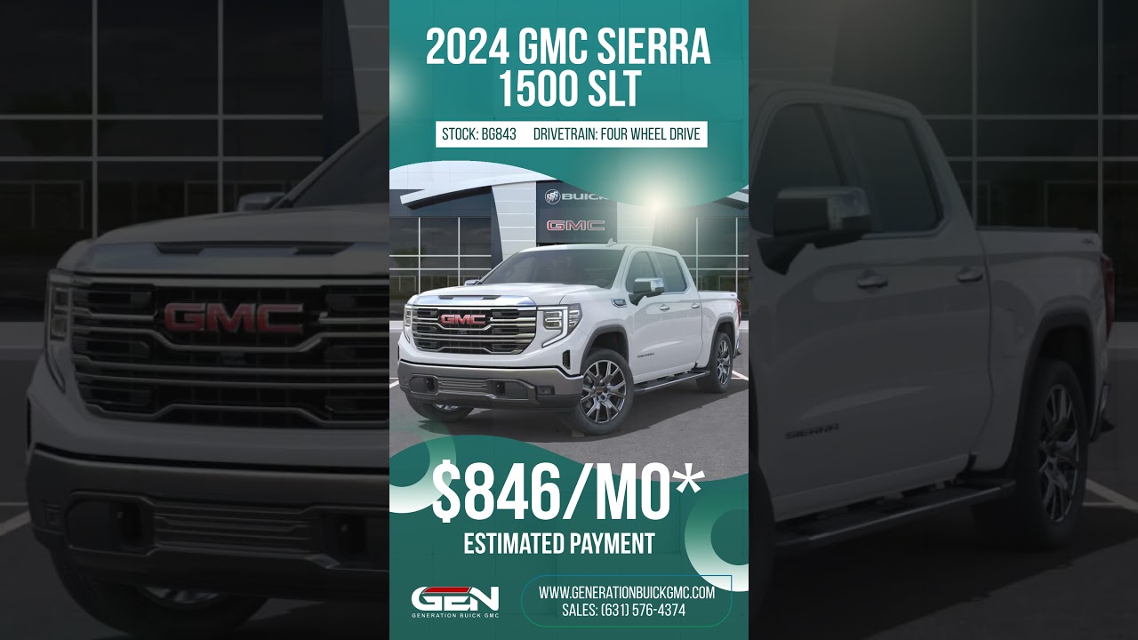 2024 GMC Sierra 1500 SLT