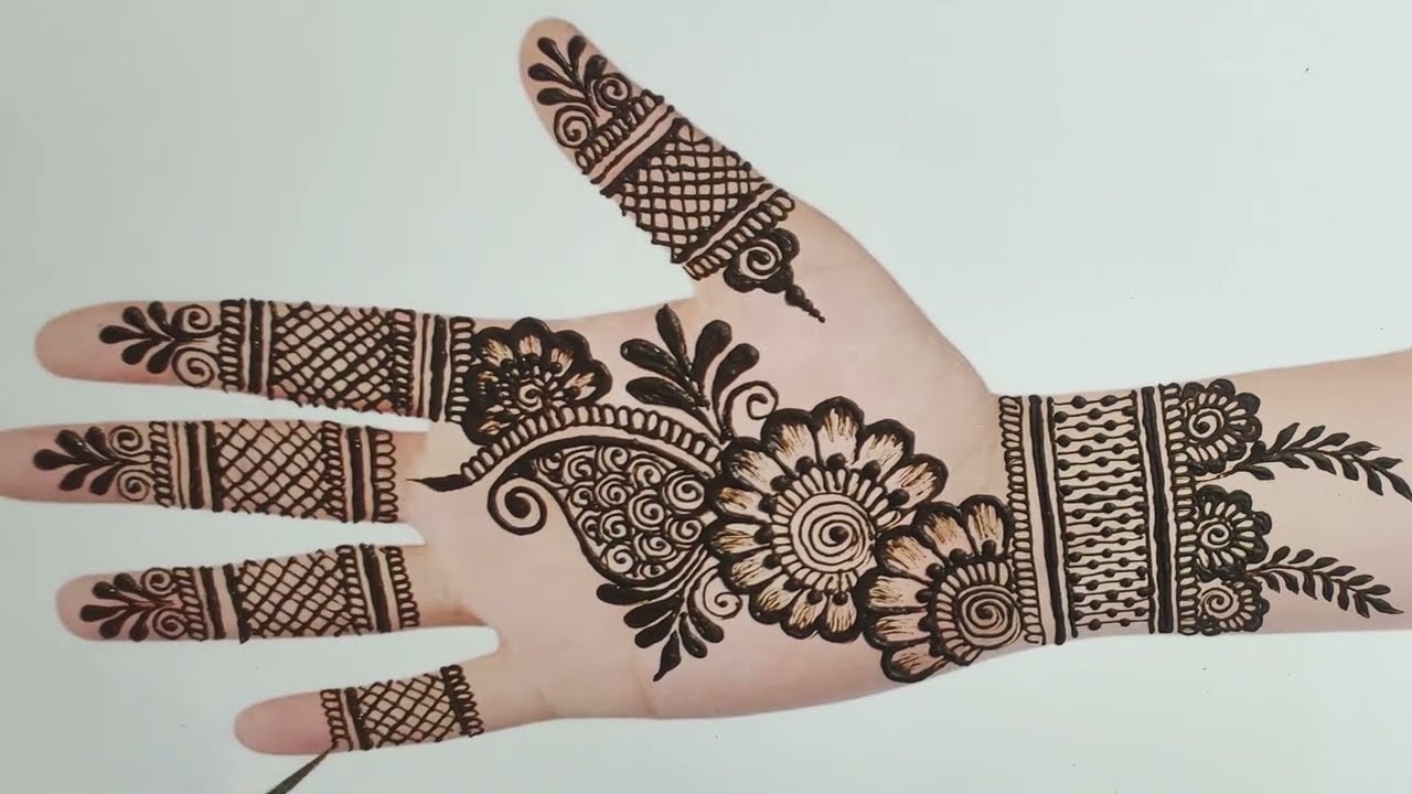 Stylish & Simple Henna Creations 🌿  Simple & Beautiful Mehendi |  Mehndi Art 