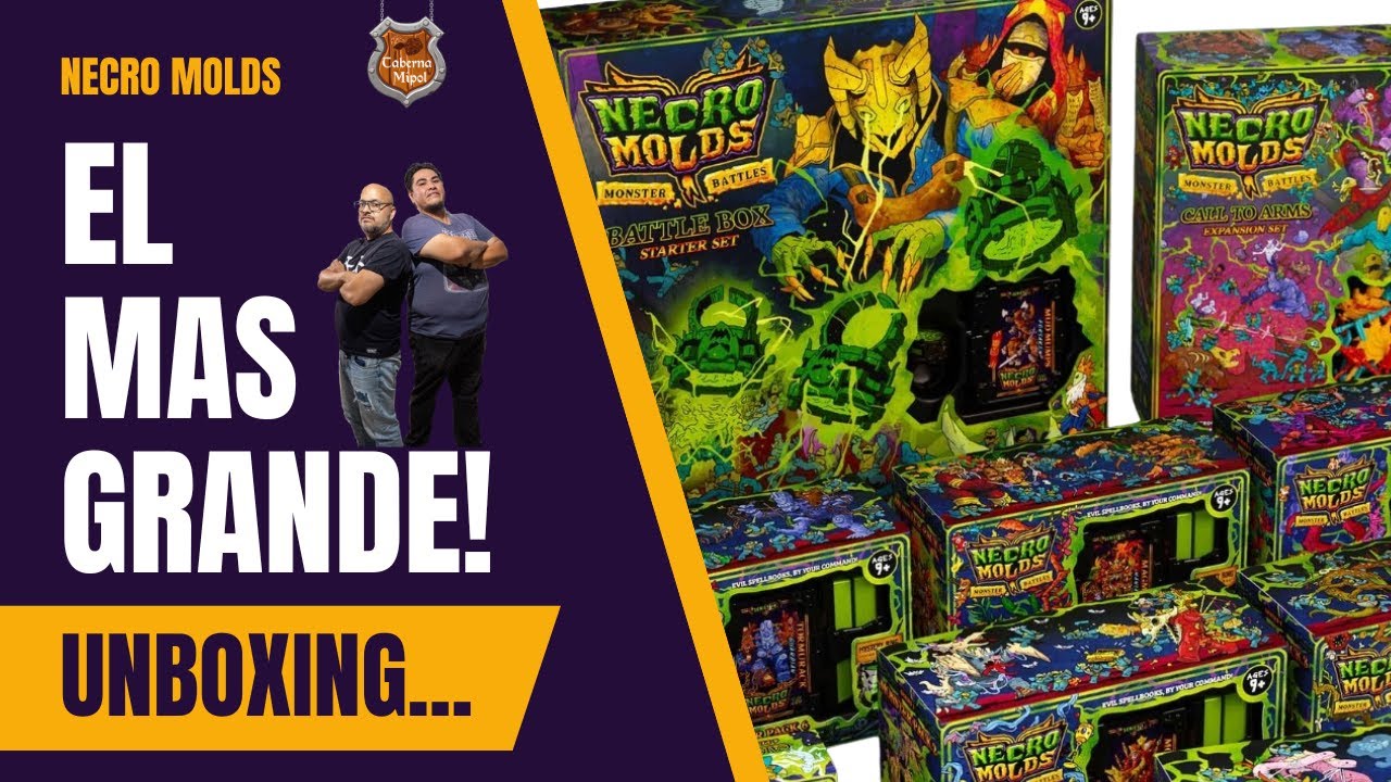 NECROMOLDS Unboxing Complete Bundle #partygames #boardgames #howtoplay #fillers #tabletopgaming