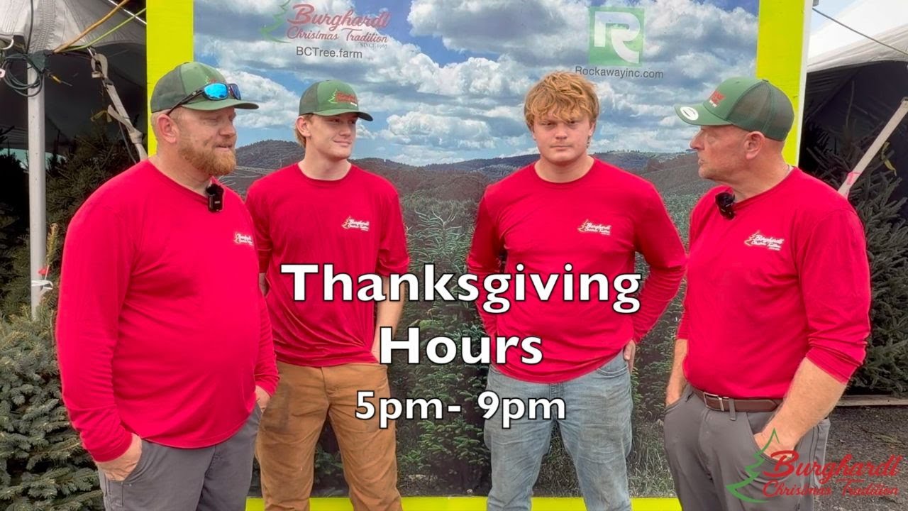 Tree Lot Thanksgiving Hours