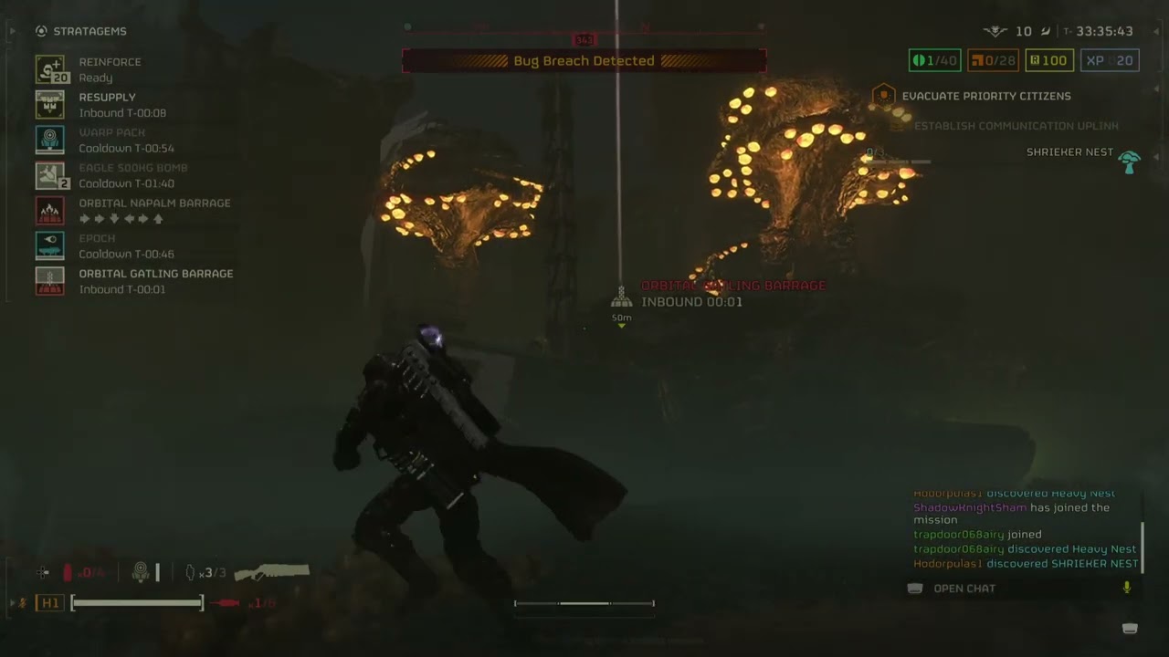 Objective clearing @Helldivers2game 