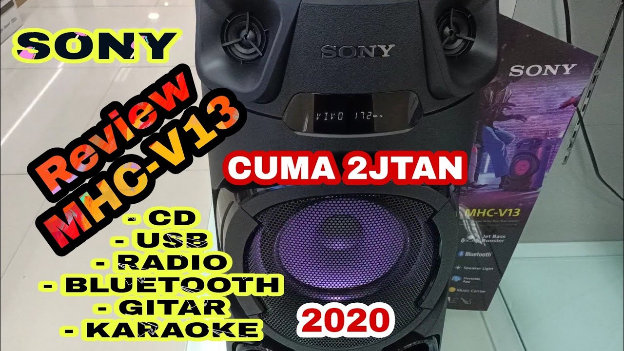 Sony MHC-V13 new 2020