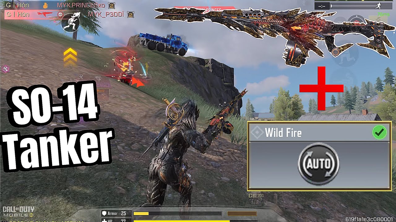 COD MOBILE | BIẾN S0-14 THÀNH MỘT KHẨU AR TANKER CHÍNH HIỆU VỚI GUNSMITH NÀY 😱 | Hòn CODM