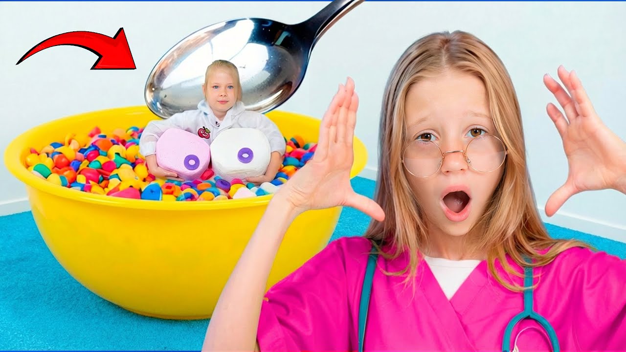 Nastya and the importance of healthy eating