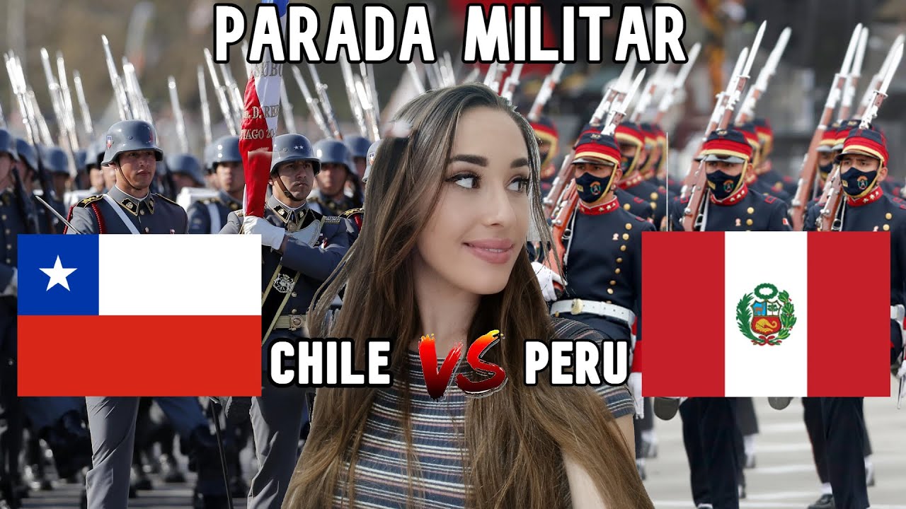 👉 ESPAÑOLA REACCIONA A PARADA MILITAR CHILE VS PERU