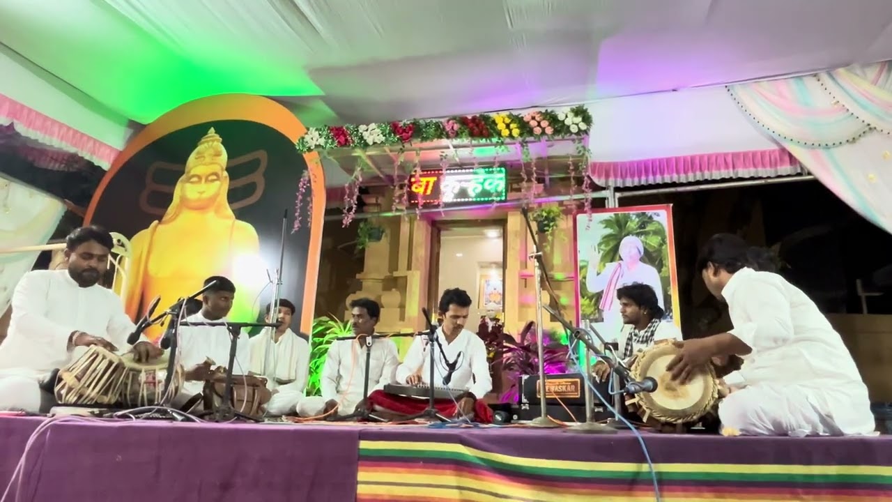 रूप पाहता लोचणि। भजन सम्राट कुदंन महाराज बोरसे अप्रतिम गायन।तबला साथ आदिनाथ कुटे -मराठी भजन 