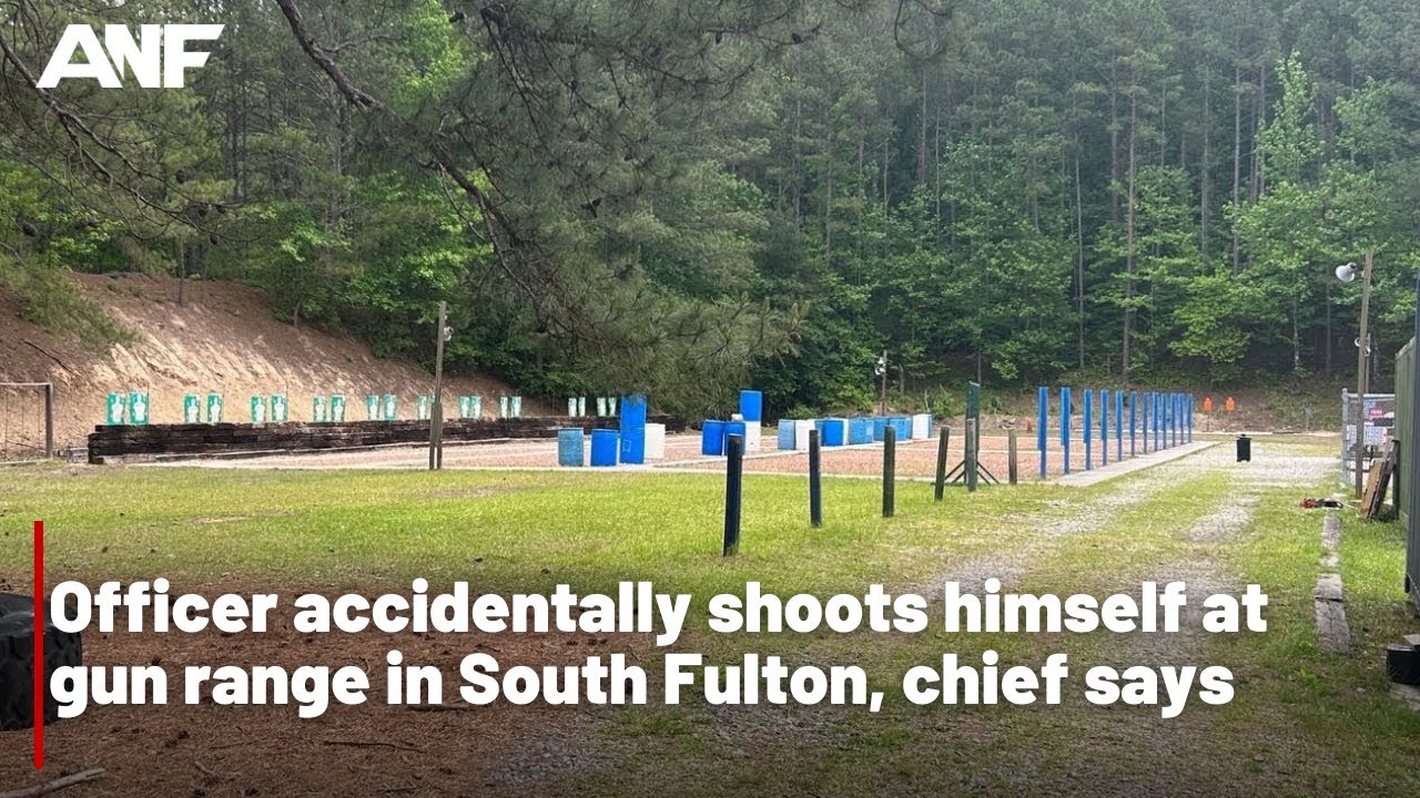 Officer accidentally shoots himself at gun range in South Fulton