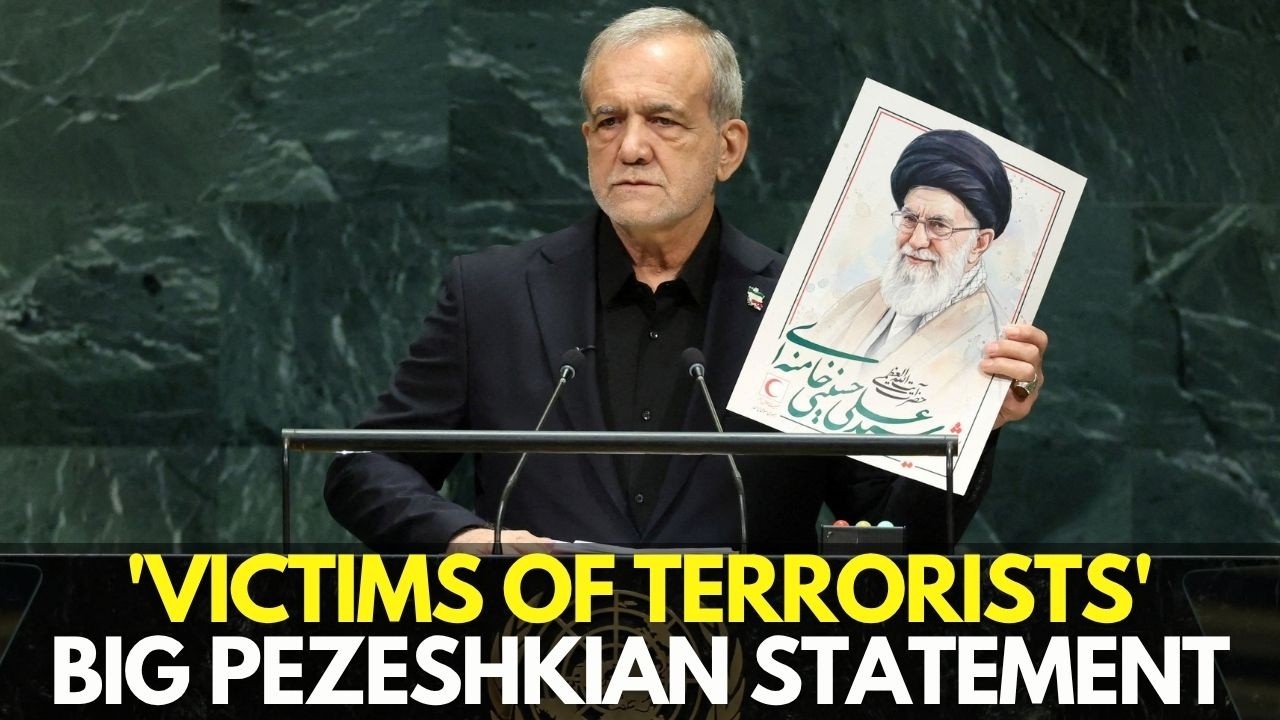 LIVE: Pezeshkian Explosive UNGA Speech | &ldquo;We Have Been Victims of Terrorism&rdquo; | US Iran War | Trump