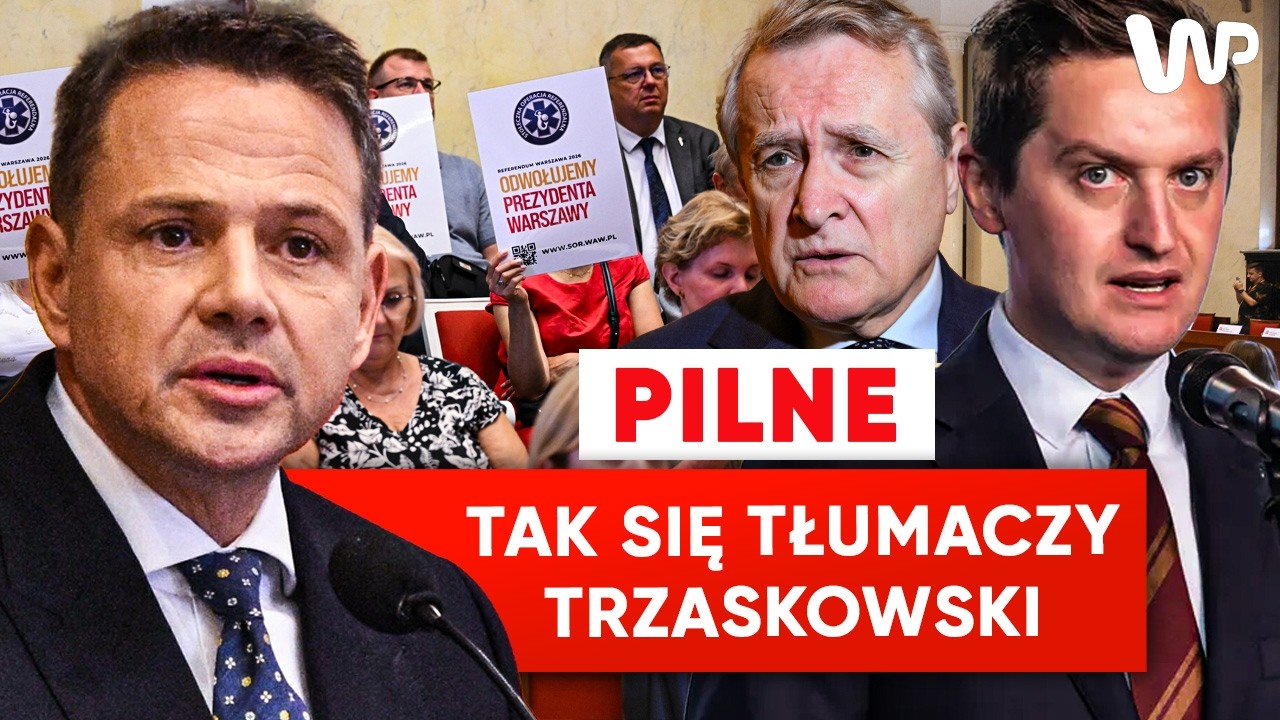Trzaskowski w emocjach podczas rady Warszawy: Wy będziecie nas pouczać?