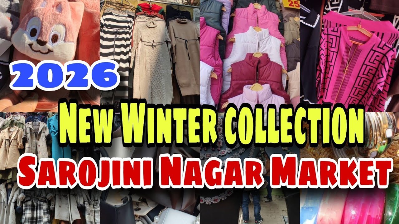 Winter Collection in Sarojini Nagar Market Delhi | Sarojini Market Delhi |