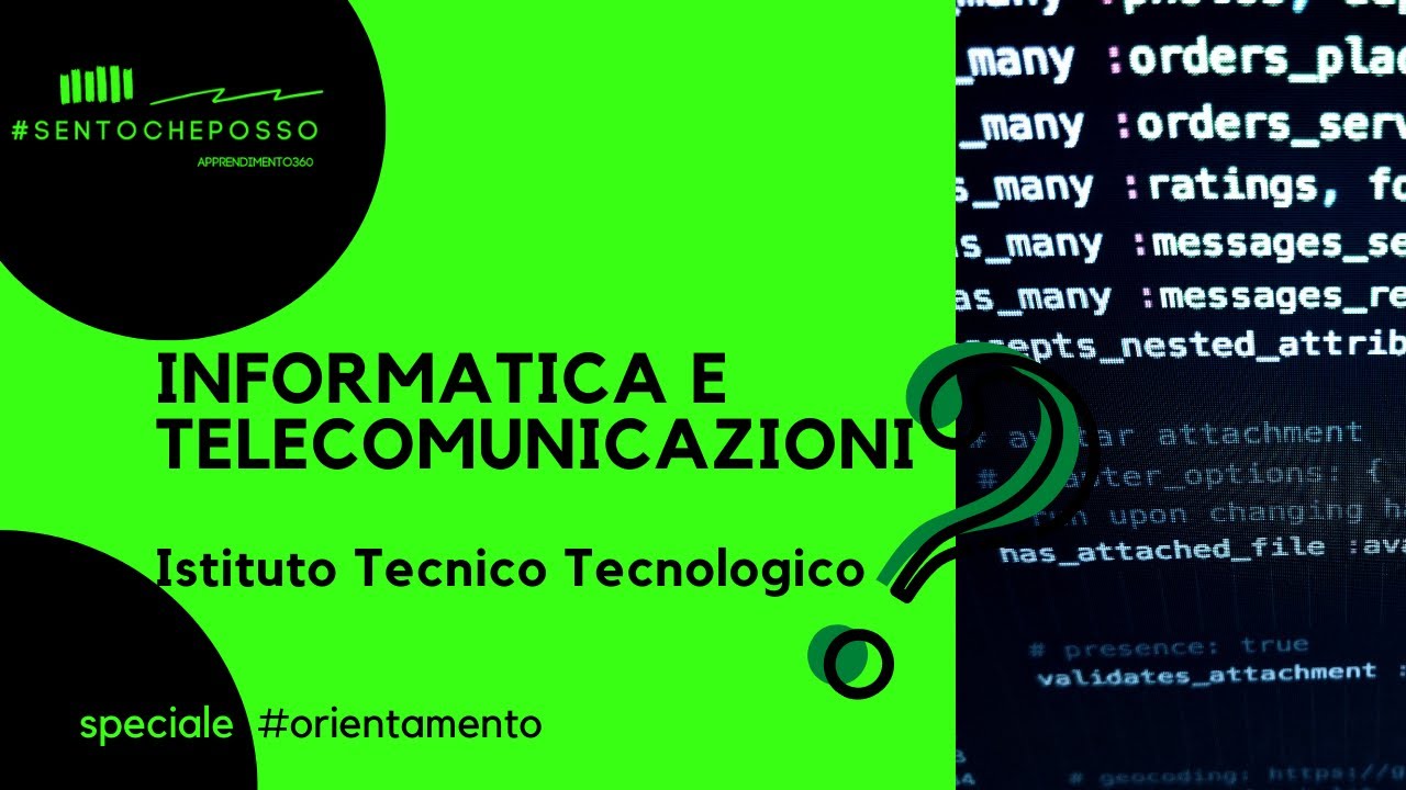 4.7 Informatica e telecomunicazioni - Istituto Tecnico Tecnologico