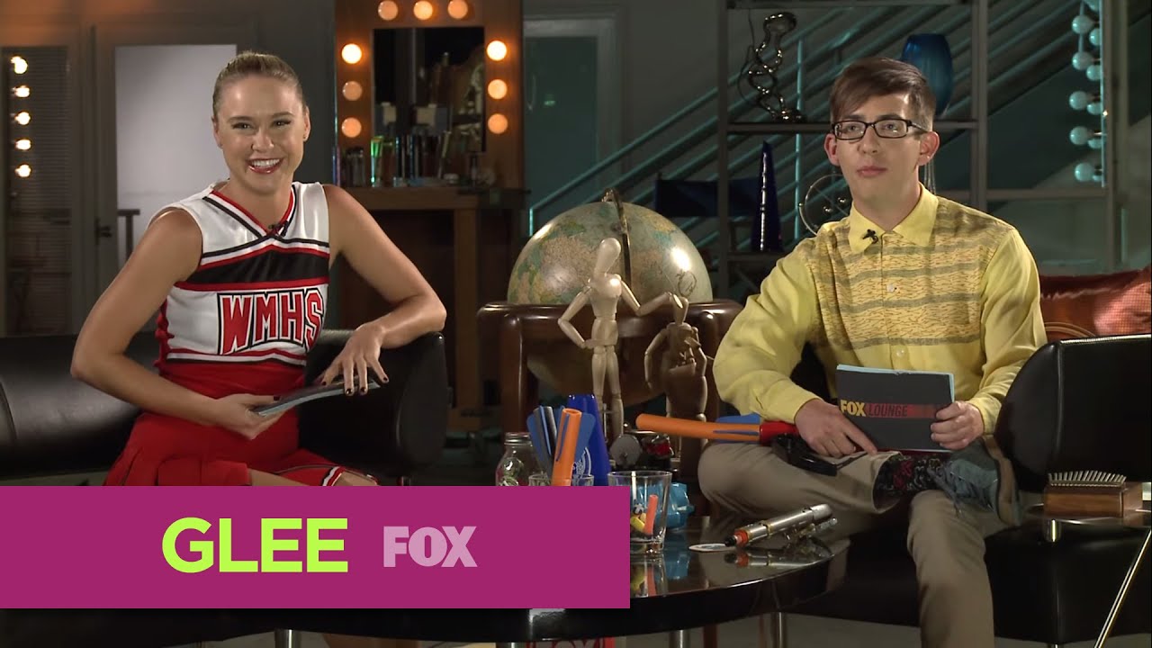 GLEE | FOX Lounge: Becca and Kevin Confessions Of Two Streakers