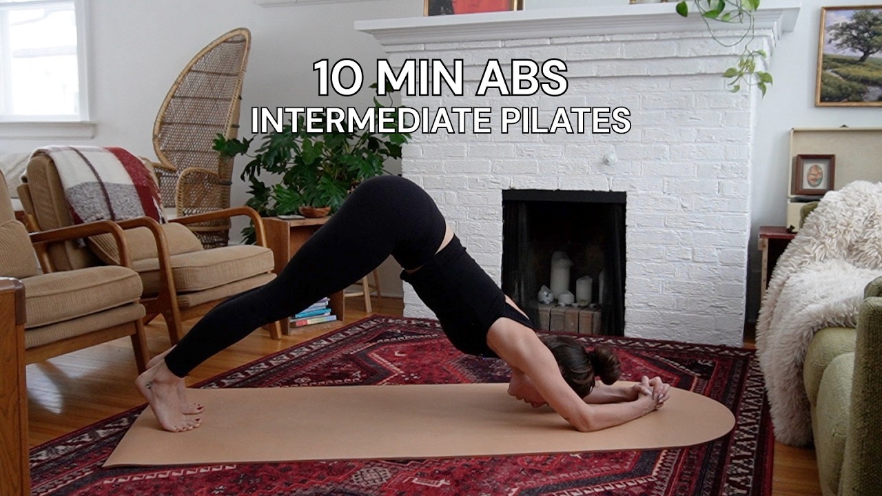 10 MIN PILATES ABS | INTERMEDIATE