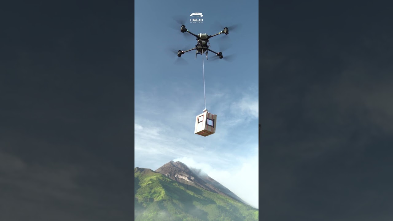 pengiriman barang dengan drone #shortsindonesia #shorts #dronedji #drones #drone