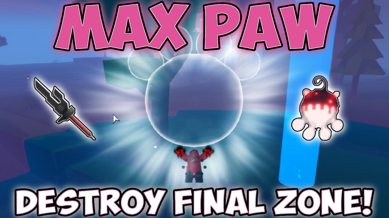 [GPO[ Эта сборка MAX PAW СТИРАЕТ последнюю зону из СУЩЕСТВОВАНИЯ в Br!