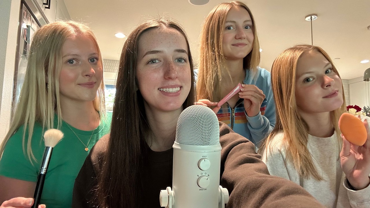Мои друзья пробуют ASMR