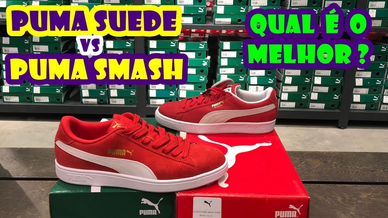 PUMA SUEDE OU PUMA SMASH E QUAIS AS DIFERENÇAS? QUAL TÊNIS COMPRARIA?