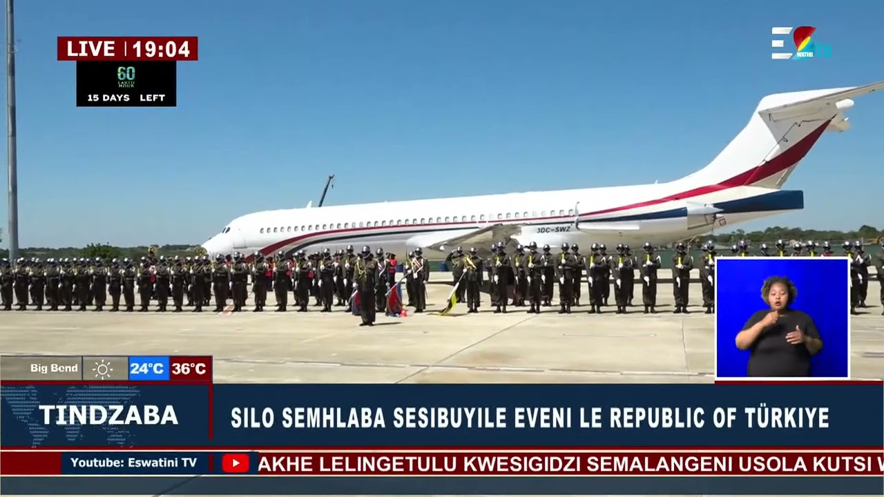 His Majesty King Mswati III returns  from the 2024 Diplomacy Forum in Turkiye