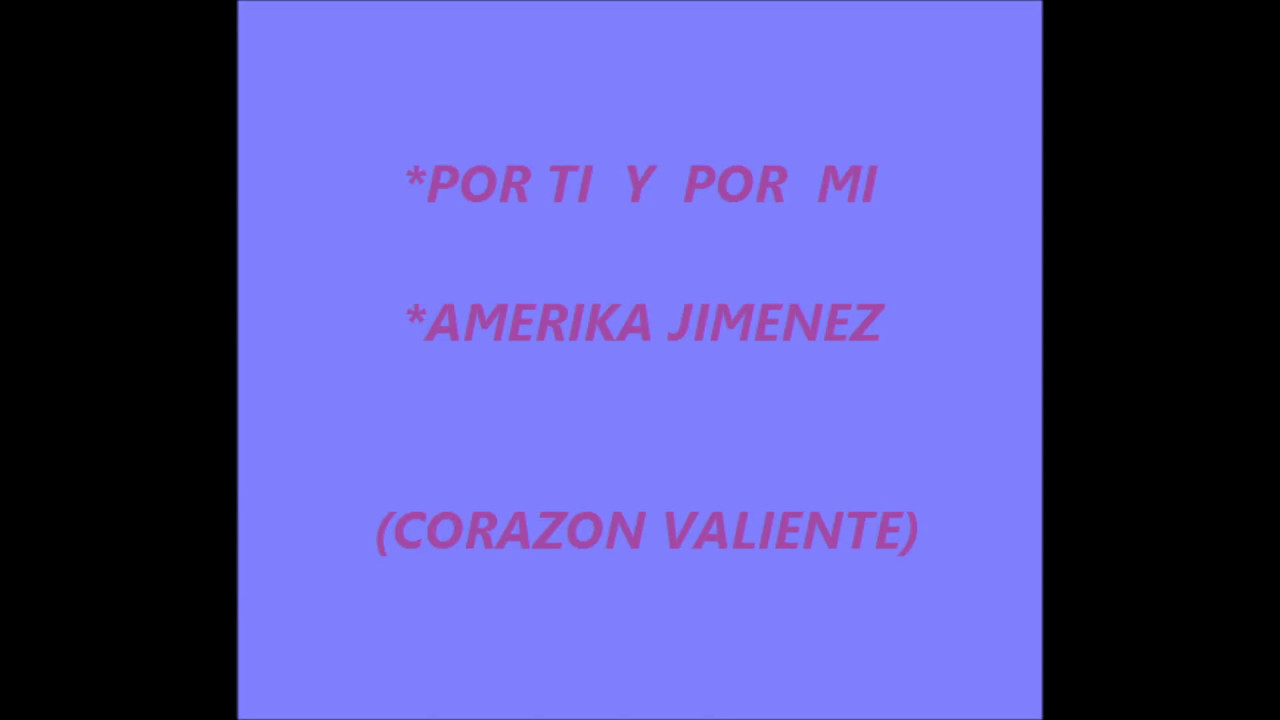 AMERIKA JIMENEZ -  