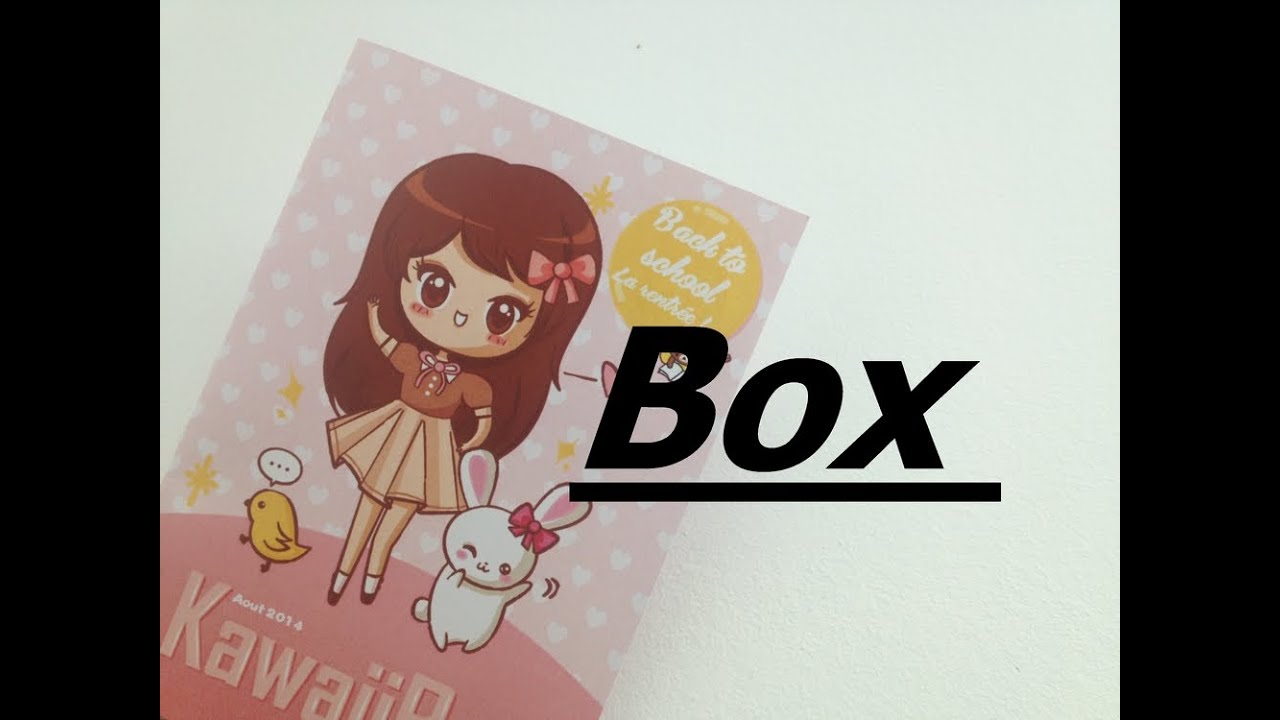 Box - Kawaii box (Rentrée scolaire)