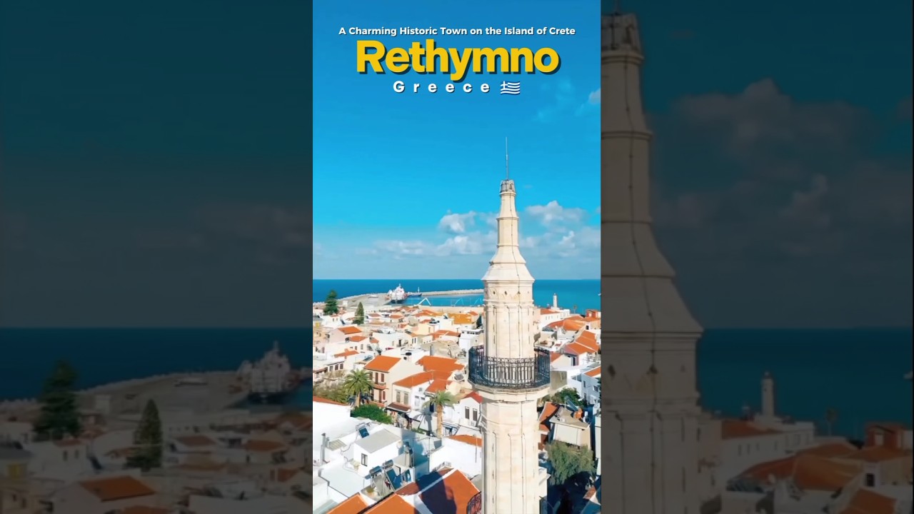 🇬🇷 Rethymno, Greece | A Charming Historic Town on the Island of Crete #crete #greecetravel