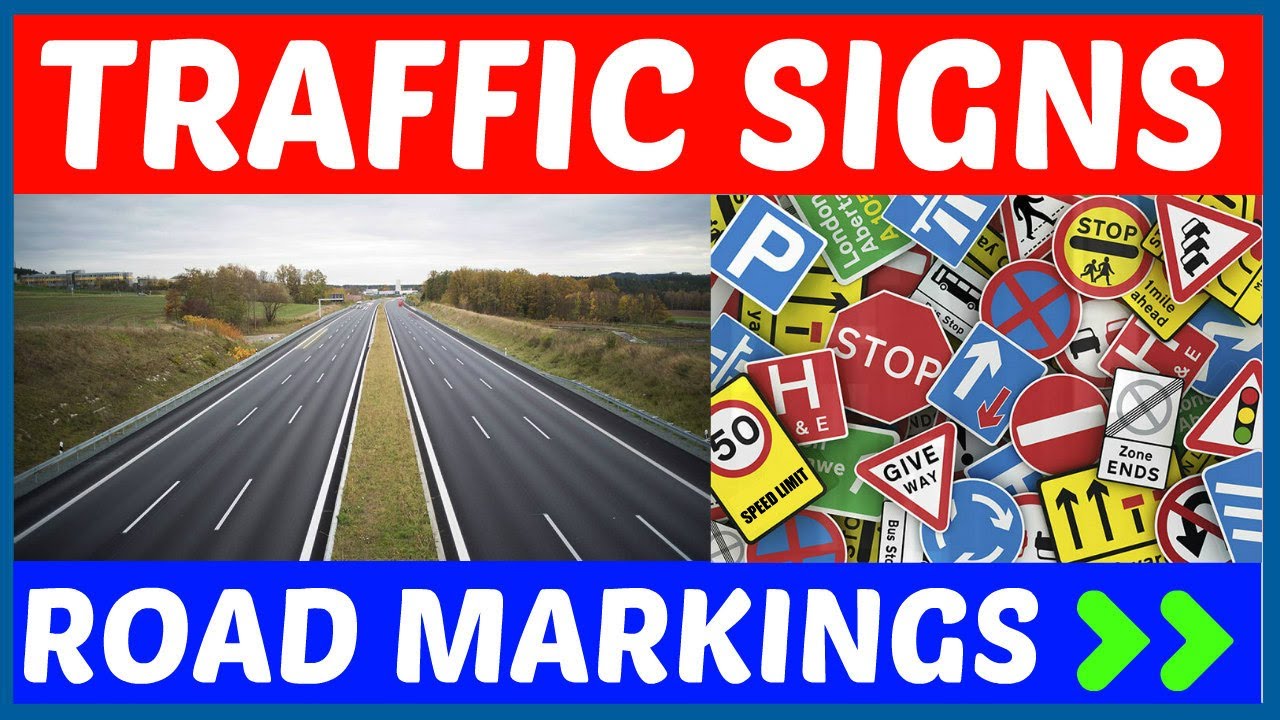 Kahulugan Ng Mga TRAFFIC SIGNS at ROAD MARKINGS