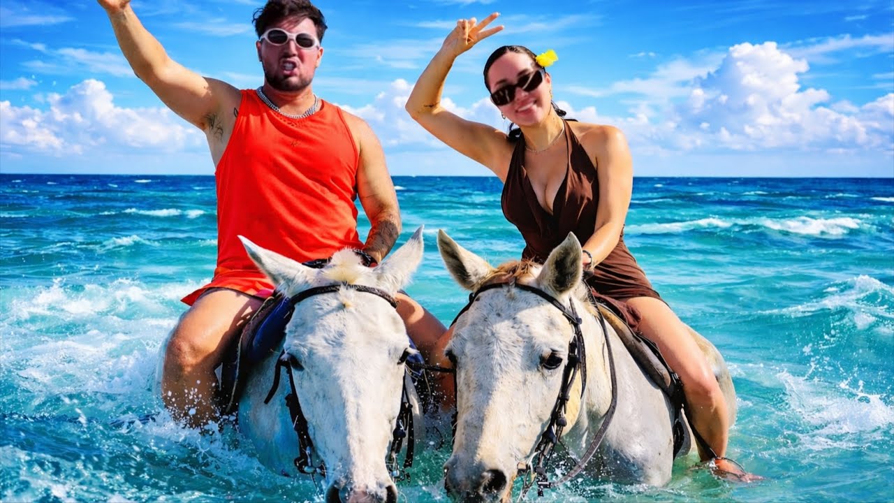 NUNCA IMAGINEI FAZER ISSO COM UM CAVALO NA PRAIA