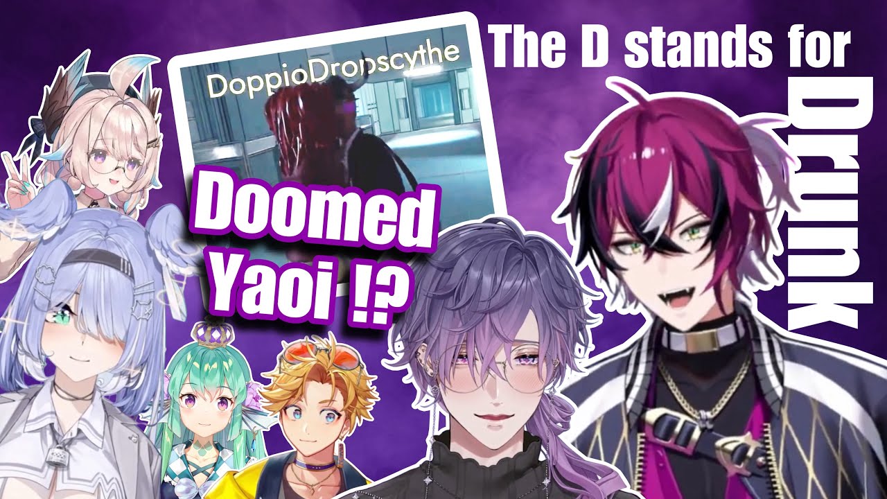 【彩虹社NIJISANJI EN】Uki and Doppio : Doomed Yaoi !?