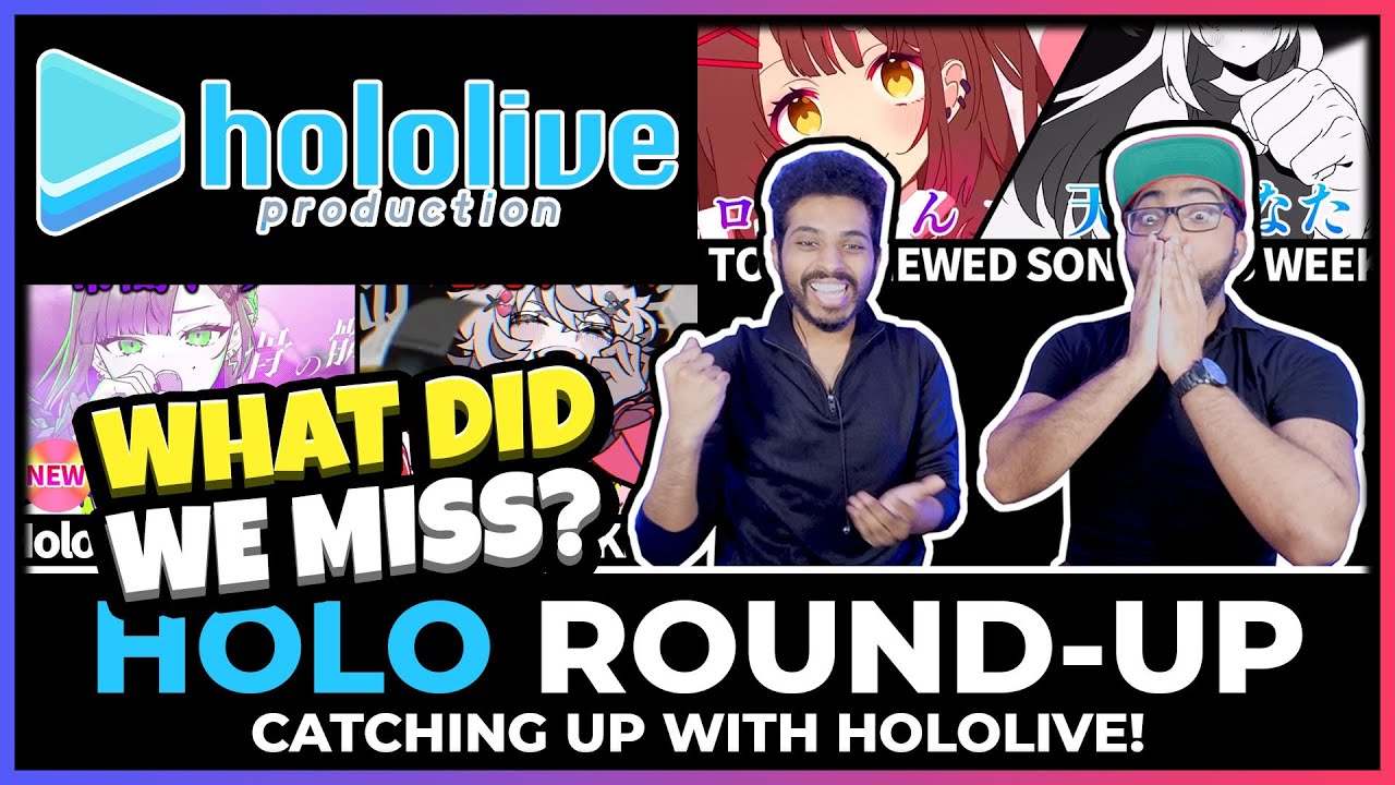 HOLOLIVE ROUND-UP - WHAT DID WE MISS?! | HOLOLIVE COVERS & ORIGINALS REACTION FEB 2023 海外の反応